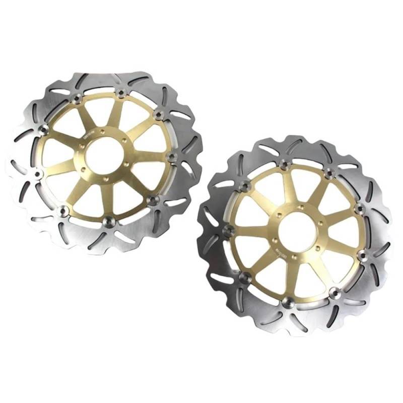Motorrad Bremsscheiben Motorradzubehör Vorne Bremsscheiben Schwimmende Scheibe Für XJR1200 XJR 1200 1995 1996 1997 1998 Bremsscheibe von RONGHYL