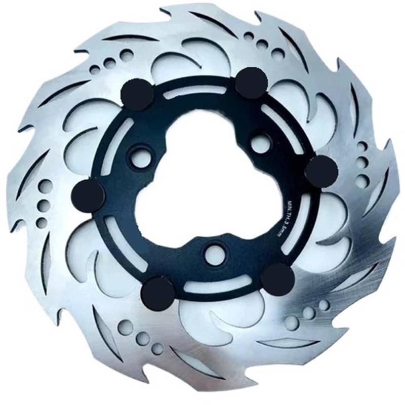 Motorrad Bremsscheiben Universal Motorrad Schwimmende Bremsscheibe Für Aerox Für Nitro BWS Für Zuma RSZ Jog Für Kraft Für M3 N1s von RONGHYL