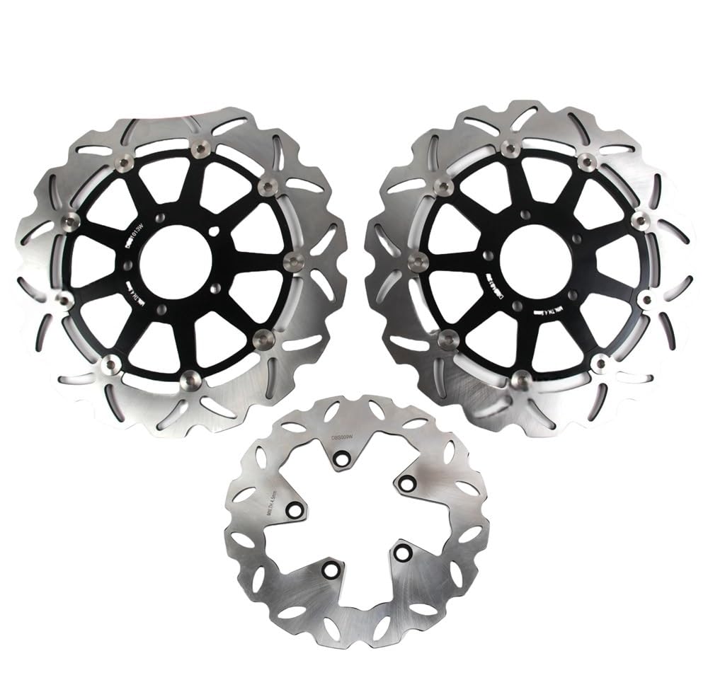 RONGHYL Motorrad Bremsscheiben Motorrad Vorne Hinten Bremsscheibe Rotoren Für GSX-R GSXR 1300 2005 2006 Für Hayabusa GSX R 1300 1999-2007 von RONGHYL