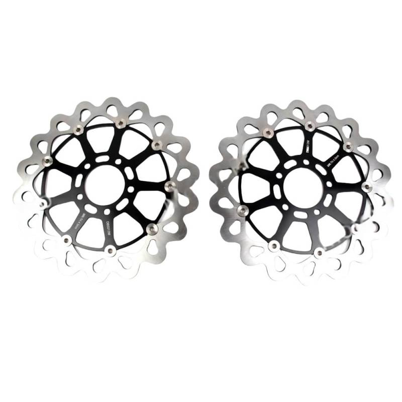 RONGHYL Motorrad Bremsscheiben Schwimmende Scheibenbremsen Rotorscheibe Für TL1000S 1997-2001 Für TL S 1000 1997 1998 1999 2000 2001 TLS1000 von RONGHYL