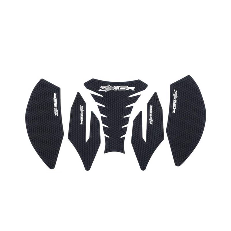 Tankschutz Aufkleber Motorrad Aufkleber Anti Slip Kraftstoff Tank Pad Seite Gas Knie Grip Traktion Pads Für Ninja ZX6R ZX 6R ZX-6R 2019-2023 von RONGHYL