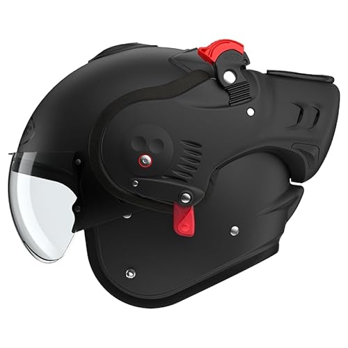 ROOF Helmet Boxer Alpha Mattschwarz Größe XL | | Helmen | Quick Release ratelsluiting | Kunststoff | geeignet für ROOF Helmet Boxer Alpha Mattschwarz Größe XL | | Helmen | Quick Release ratelsluiting | Kunststoff | geeignet für von ROOF