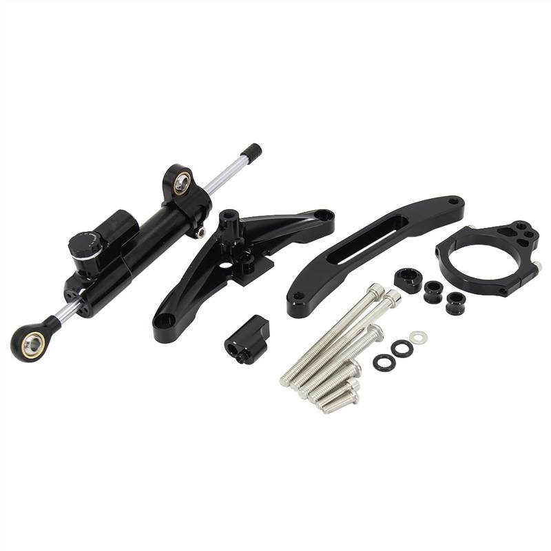 Für Y&AMAHA Für FZ1 FAZER 2006–2015, Neuer Lenkungsdämpfer-Stabilisator, Motorrad-Richtungsdämpfer, Halterungs-Stützsatz Motorrad Dämpfer Stabilisator(13) von RORLL