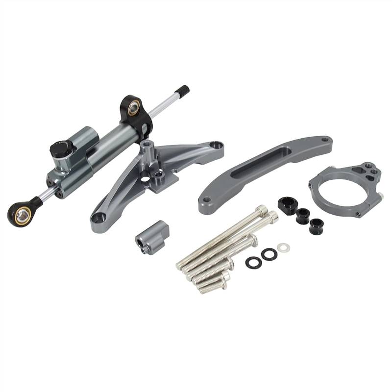 Für Y&AMAHA Für FZ1 FAZER 2006–2015, Neuer Lenkungsdämpfer-Stabilisator, Motorrad-Richtungsdämpfer, Halterungs-Stützsatz Motorrad Dämpfer Stabilisator(15) von RORLL