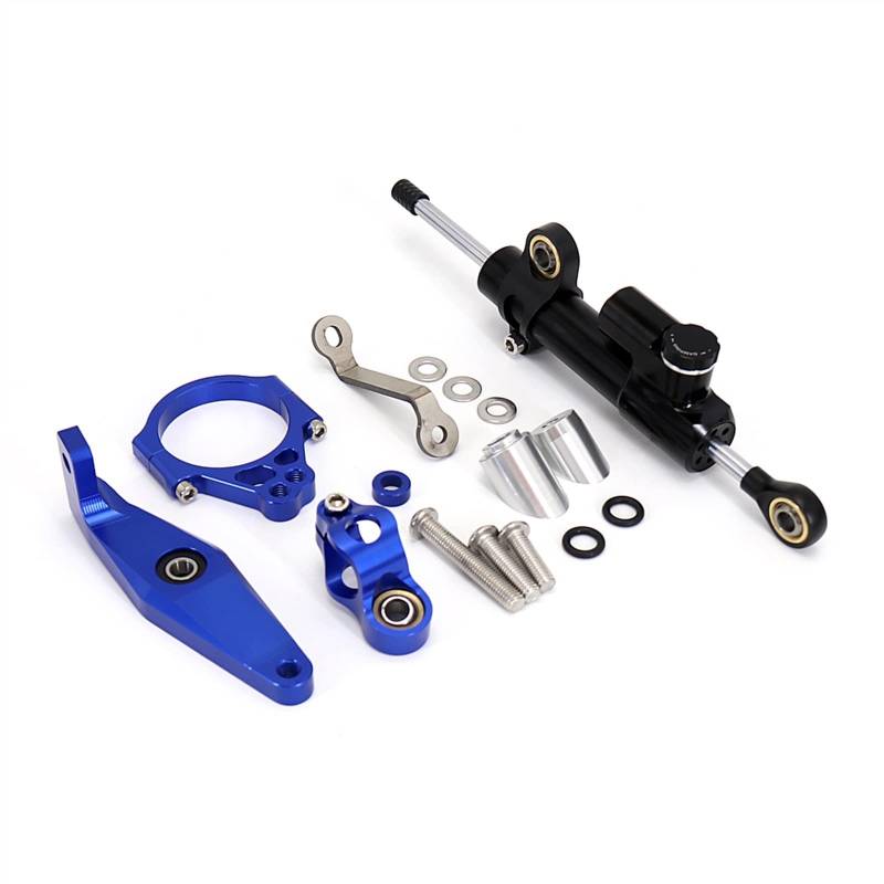 Für Y&AMAHA Für MT-09 Für MT-09 SP 2021 2022 2023 Motorradzubehör Lenkung Stabilisieren Dämpfer Halterung Motorrad Dämpfer Stabilisator(6) von RORLL