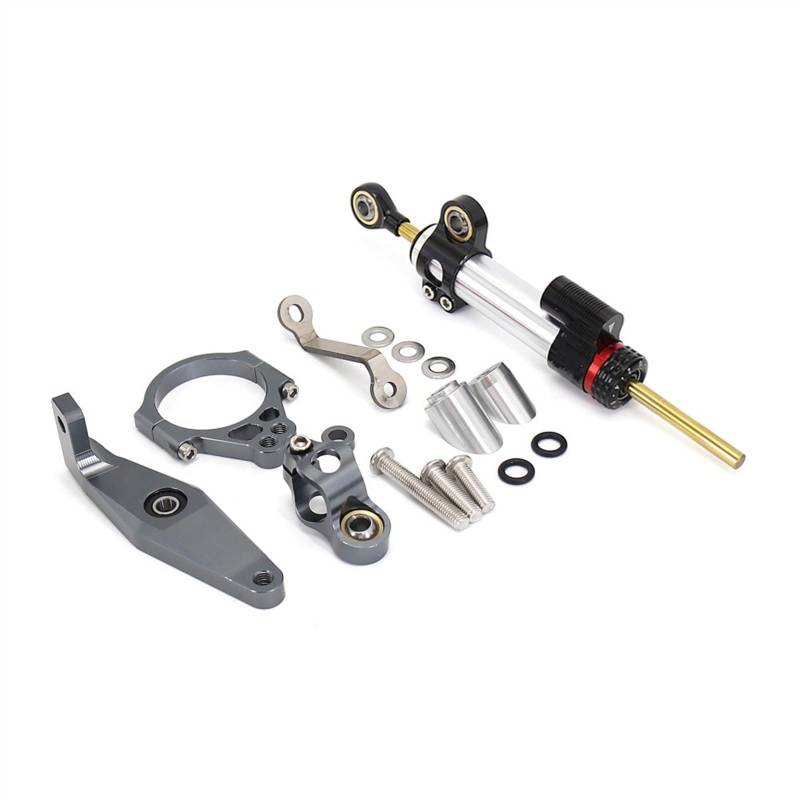 Für Y&AMAHA Für MT-09 Für MT-09 SP 2021 2022 2023 Motorradzubehör Lenkungsstabilisierungsdämpferhalterung Motorrad Dämpfer Stabilisator(17) von RORLL