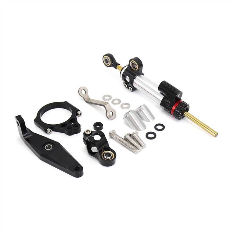 Für Y&AMAHA Für MT-09 Für MT-09 SP 2021 2022 2023 Motorradzubehör Lenkungsstabilisierungsdämpferhalterung Motorrad Dämpfer Stabilisator(19) von RORLL