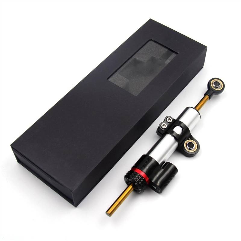 Für Y&AMAHA Für MT-10 Für MT-07 Für MT-09 Universal Motorrad Einstellbarer Lenkungsdämpferstabilisator Motorrad Dämpfer Stabilisator von RORLL