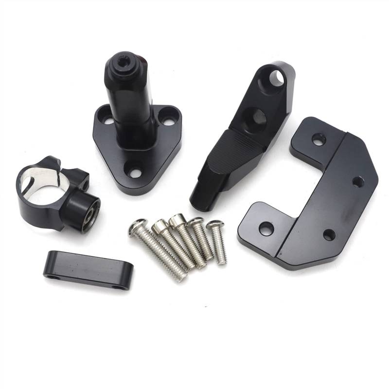 Für Y&AMAHA Für YZF R3 Für YZF R25 2014 2015 2016 Motorrad CNC Dämpfer LenkstabilisatorLinear Umgekehrte Sicherheitssteuerung + Halterung Motorrad Dämpfer Stabilisator(2) von RORLL
