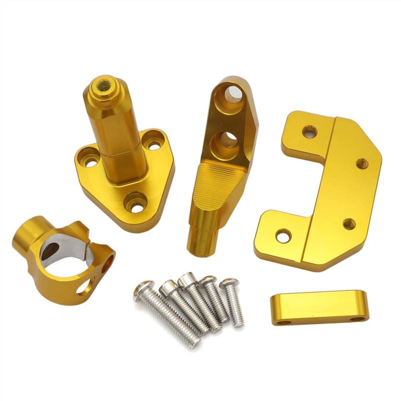 Für Y&AMAHA Für YZF R3 Für YZF R25 2014 2015 2016 Motorrad CNC Dämpfer LenkstabilisatorLinear Umgekehrte Sicherheitssteuerung + Halterung Motorrad Dämpfer Stabilisator(3) von RORLL