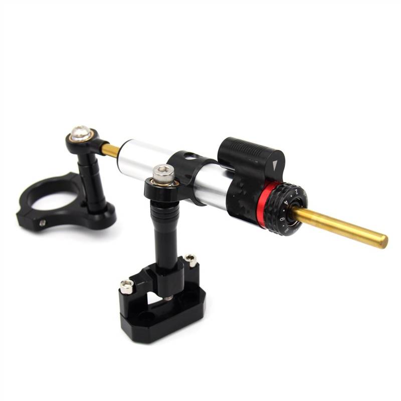 Für Y&AMAHA Für YZF R3 Für YZF R25 Für MT-03 Für MT-25 2013-2016 Motorräder CNC Aluminium Einstellbare Lenkung Stabilisieren Dämpfer Halterung Montage Kit Motorrad Dämpfer Stabilisator(4) von RORLL