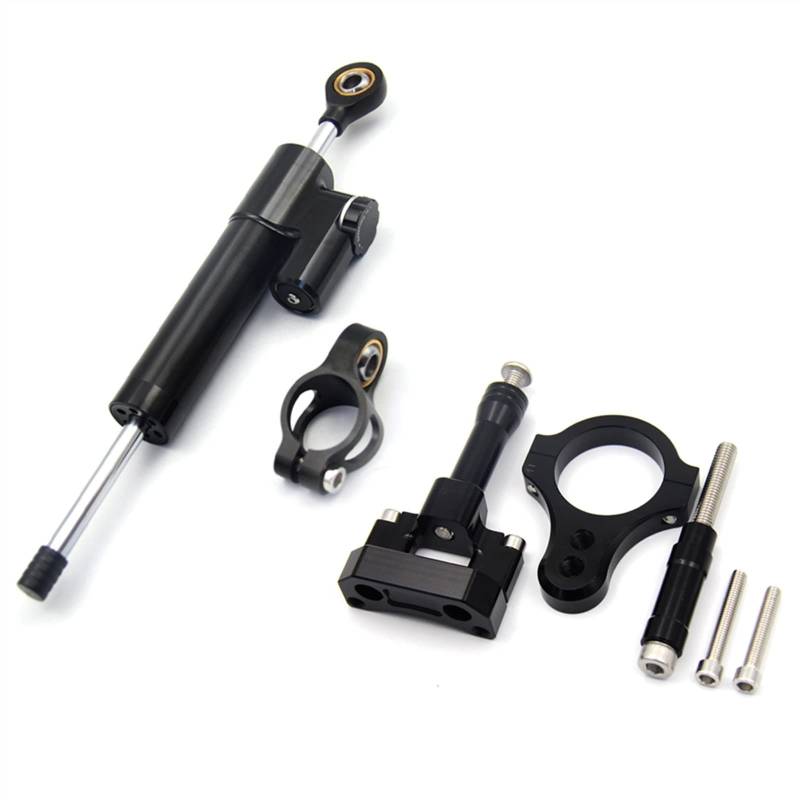 Für Y&AMAHA Für YZF R3 Für YZF R25 Für MT-03 Für MT-25 2015 2016 2017 CNC Motorrad Stabilisator Lenkungsdämpfer Montagehalterung Unterstützungssatz Motorrad Dämpfer Stabilisator(17) von RORLL