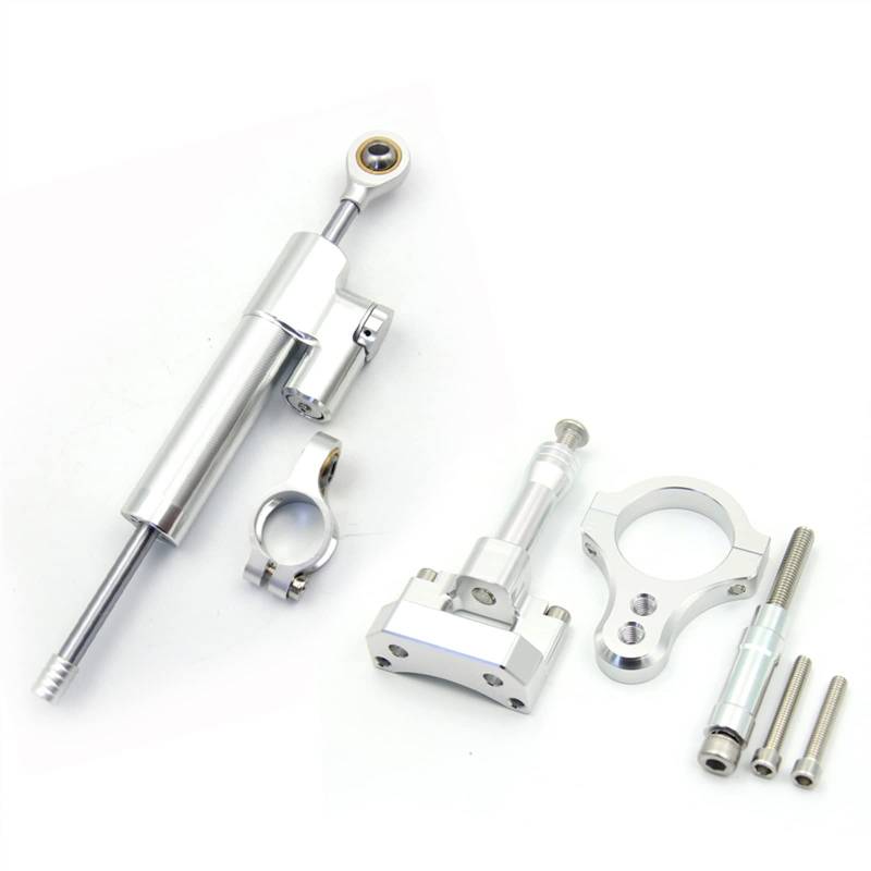 Für Y&AMAHA Für YZF R3 Für YZF R25 Für MT-03 Für MT-25 2015 2016 2017 CNC Motorrad Stabilisator Lenkungsdämpfer Montagehalterung Unterstützungssatz Motorrad Dämpfer Stabilisator(19) von RORLL
