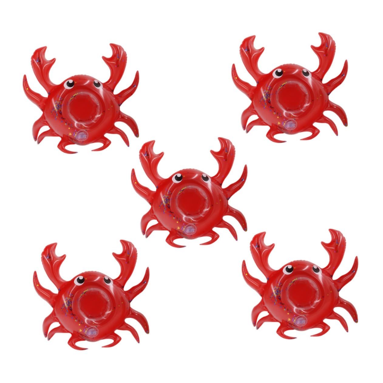 5 Stück Paillettenbesetzter Krabben-Untersetzer Krabben-Partydekoration Getränk Schwimmt Als Türdekoration Krabben-Getränkehalter Snacks Schwimmender Getränkehalter Roter 5 Stück Paillettenbesetzter Krabben-Untersetzer Krabben-Partydekoration Getränk Schwimmt Als Türdekoration Krabben-Getränkehalter Snacks Schwimmender Getränkehalter Roter von RORPOIR