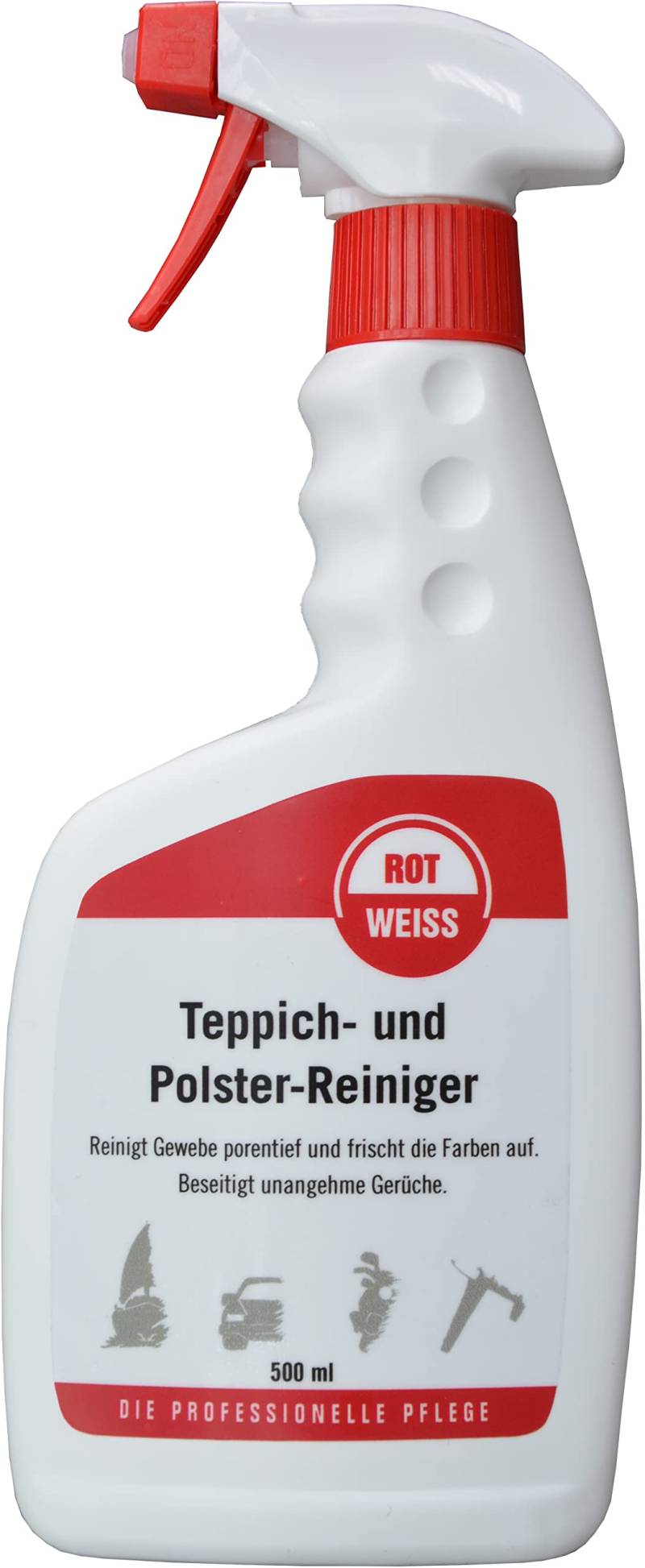 ROT WEISS 9805 Teppich und Polsterreiniger 500 ml von ROT WEISS