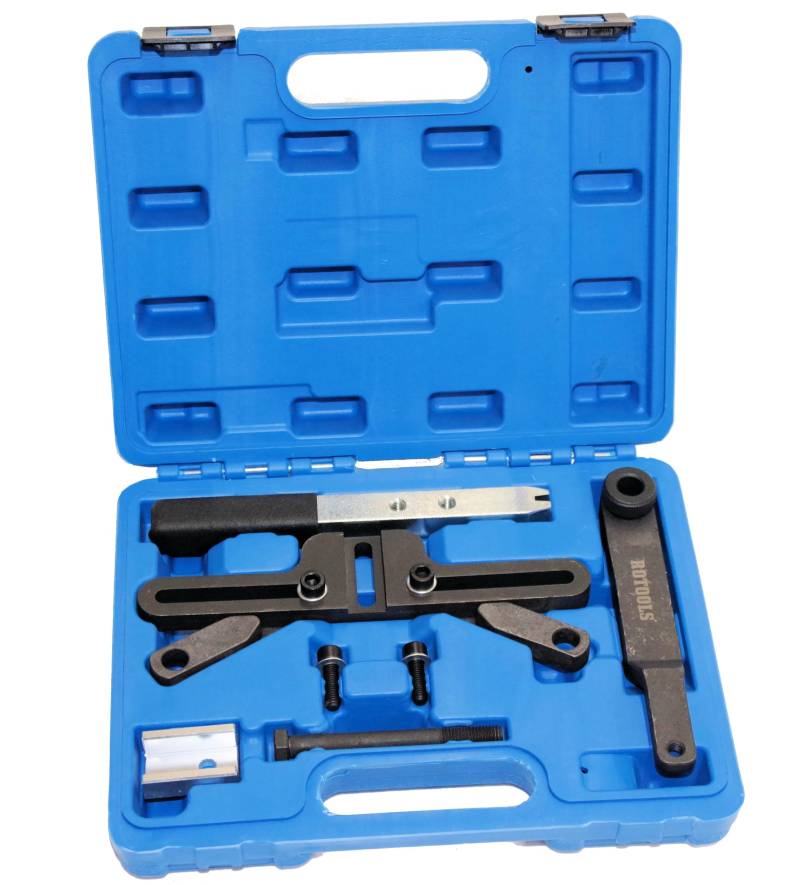ROTOOLS Schwungrad Arretierung Blockierwerkzeug Werkzeug passend für BMW M47 M57 M67 N43 N45 N46 N51 N53 N54 N55 von ROTOOLS