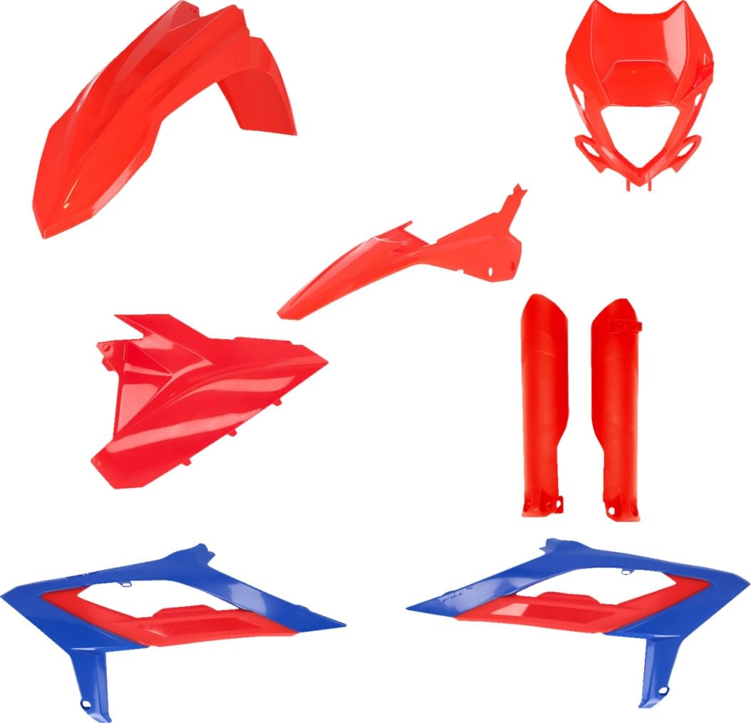 Acerbis Komplettes Kunststoff-Set Beta RR 23 blau/rot Acerbis Komplettes Kunststoff-Set Beta RR 23 blau/rot von ROUGH&ROAD