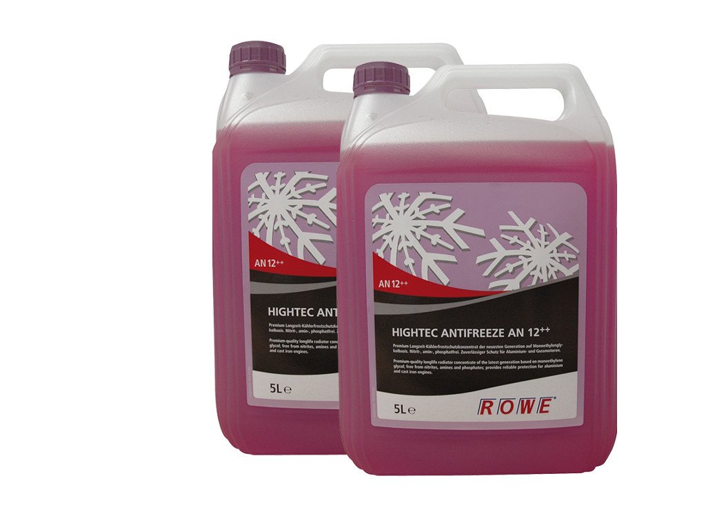 10 (2x5) Liter ROWE HIGHTEC ANTIFREEZE AN 12++ von ROWE