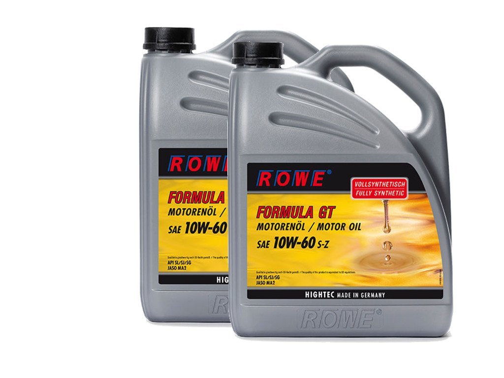 10 (2x5) Liter ROWE HIGHTEC FORMULA GT SAE 10W-60 S-Z von ROWE