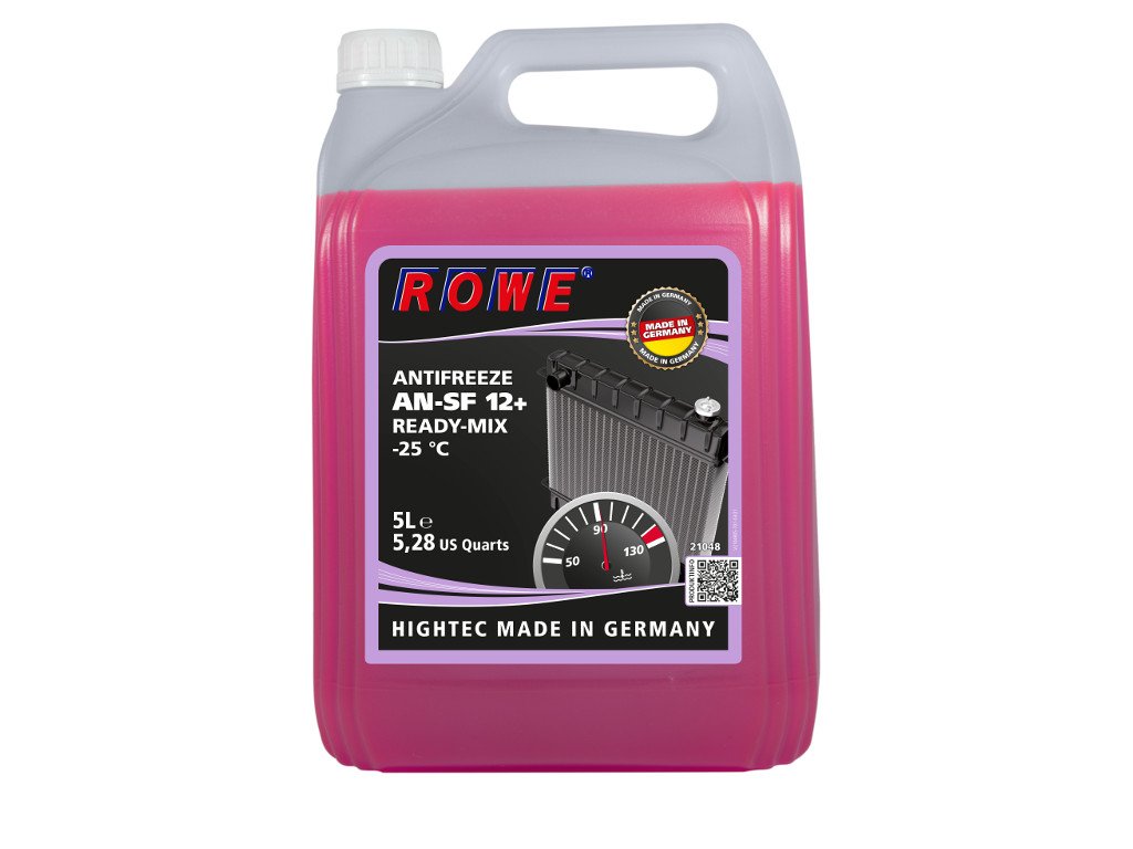 5 Liter ROWE HIGHTEC ANTIFREEZE AN-SF 12+ READY-MIX -25 °C von ROWE