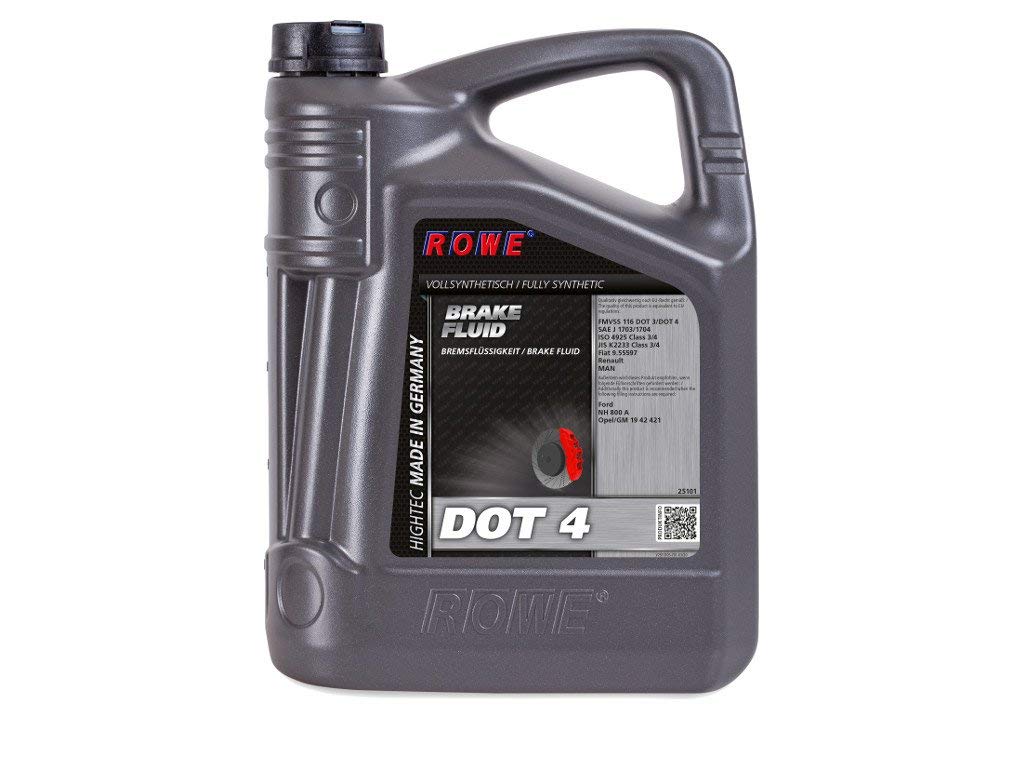 5 Liter ROWE HIGHTEC BRAKE FLUID DOT 4 5 Liter ROWE HIGHTEC BRAKE FLUID DOT 4 von ROWE