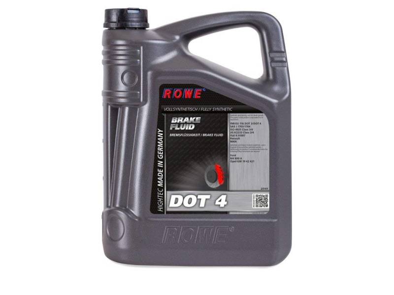 5 Liter ROWE HIGHTEC BRAKE FLUID DOT 4 von ROWE