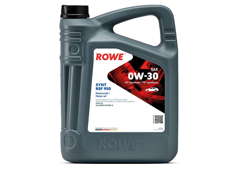 ROWE - 5 Liter HIGHTEC SYNT RSF 950 SAE 0W-30 Motorenöl - PKW Motoröl von ROWE