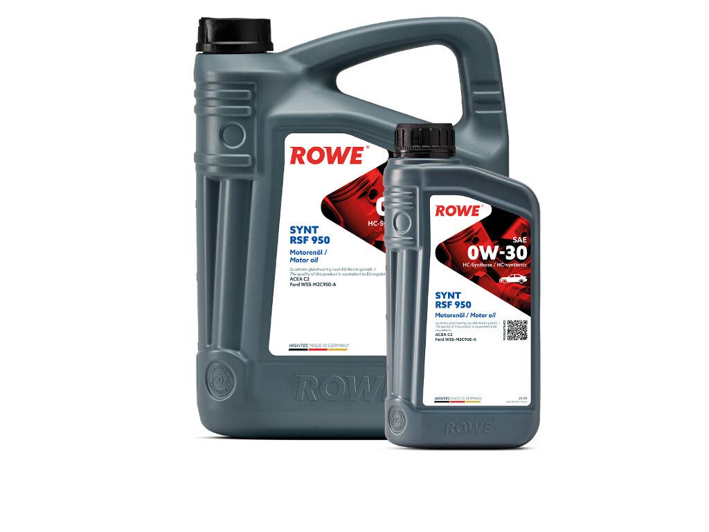 6 (5L+1L) Liter ROWE HIGHTEC SYNT RSF 950 SAE 0W-30 Motoröl Made in Germany von ROWE