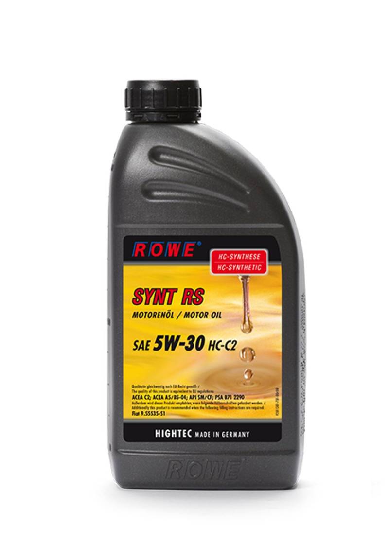 ROWE HIGHTEC SYNT RS SAE 5W-30 HC-C2, 1 Liter von ROWE