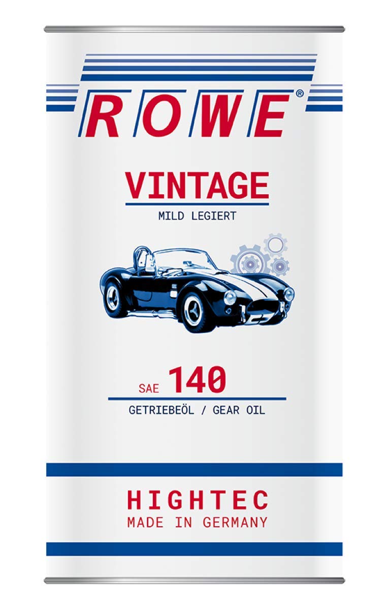 ROWE - 5 Liter HIGHTEC VINTAGE SAE 140 Getriebeöl - für Oldtimer, Youngtimer ROWE - 5 Liter HIGHTEC VINTAGE SAE 140 Getriebeöl - für Oldtimer, Youngtimer von ROWE