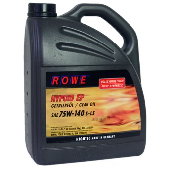 ROWE HIGHTEC HYPOID EP 75W-140 S-LS, 5 Liter von ROWE