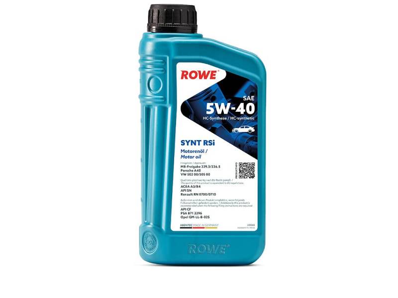 ROWE HIGHTEC SYNT RSi SAE 5W-40, 1 Liter von ROWE
