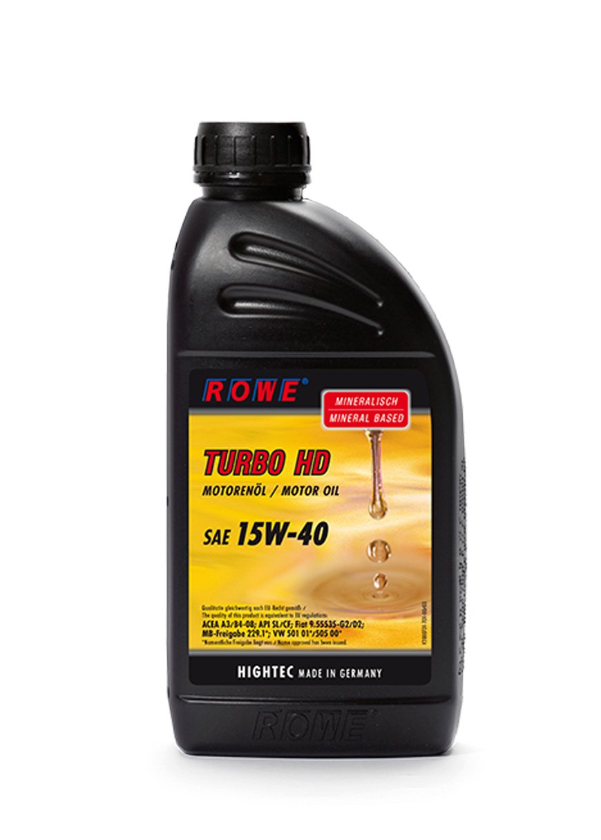ROWE HIGHTEC TURBO HD SAE 15W-40, 1 Liter von ROWE