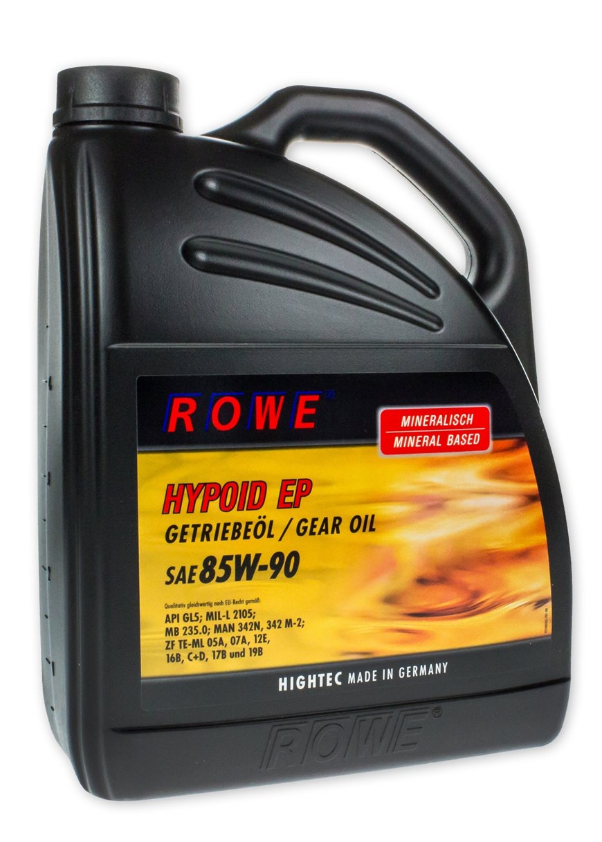 ROWE Hightec Hypoid EP SAE 85W-90-5 Liter PKW Getriebeöl mineralisch | Made in Germany ROWE Hightec Hypoid EP SAE 85W-90-5 Liter PKW Getriebeöl mineralisch | Made in Germany von ROWE