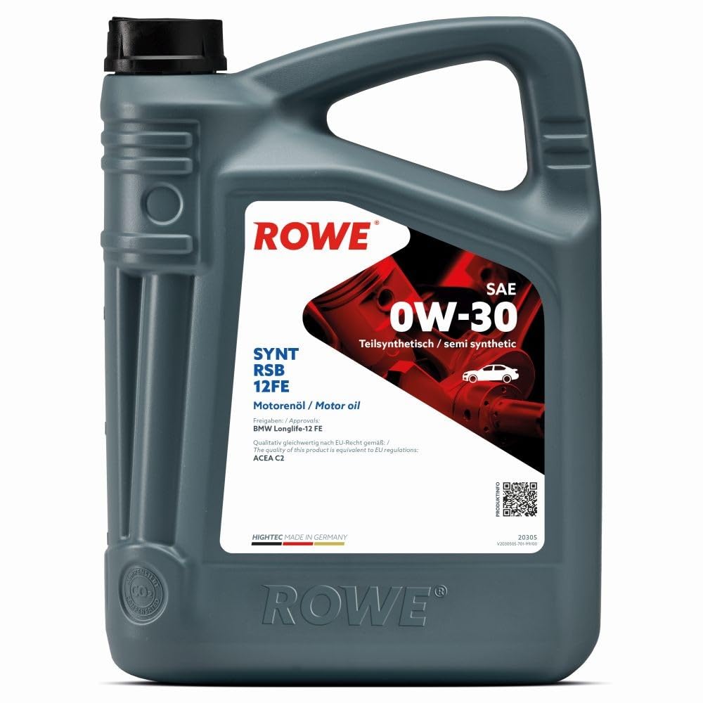 ROWE Motoröl 0W-30 5 L für MINI Countryman (R60) Schrägheck (F55) Cabrio (F57) von ROWE