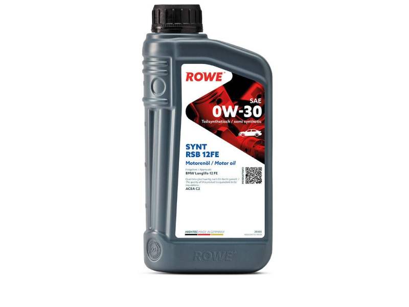 ROWE Motoröl 0W-30 Synt RSB 12Fe Motorenöl Motor Oil Schmieröl Acea C2 1L von ROWE