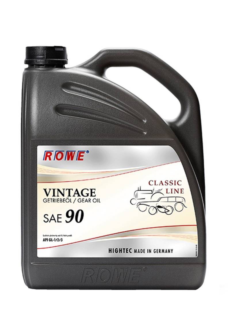 ROWE Hightec Vintage SAE 90-5 Liter Oldtimer, Youngtimer Getriebeöl | Made in Germany von ROWE