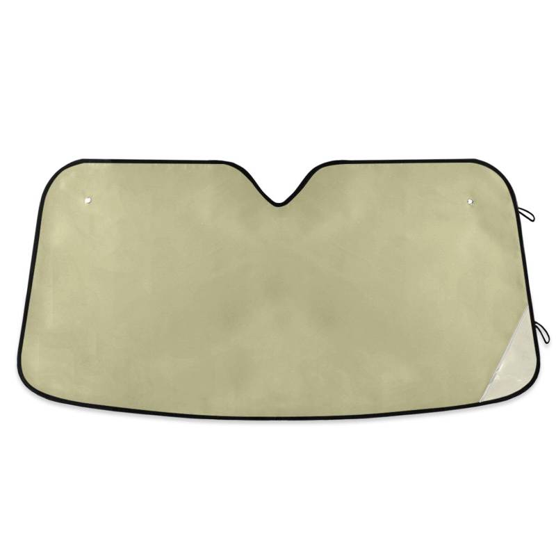 Sonnenschutz für die Windschutzscheibe, faltbar, schützt vor Hitze, Frontscheibenabdeckung (134 x 59,9 cm) von RPLIFE