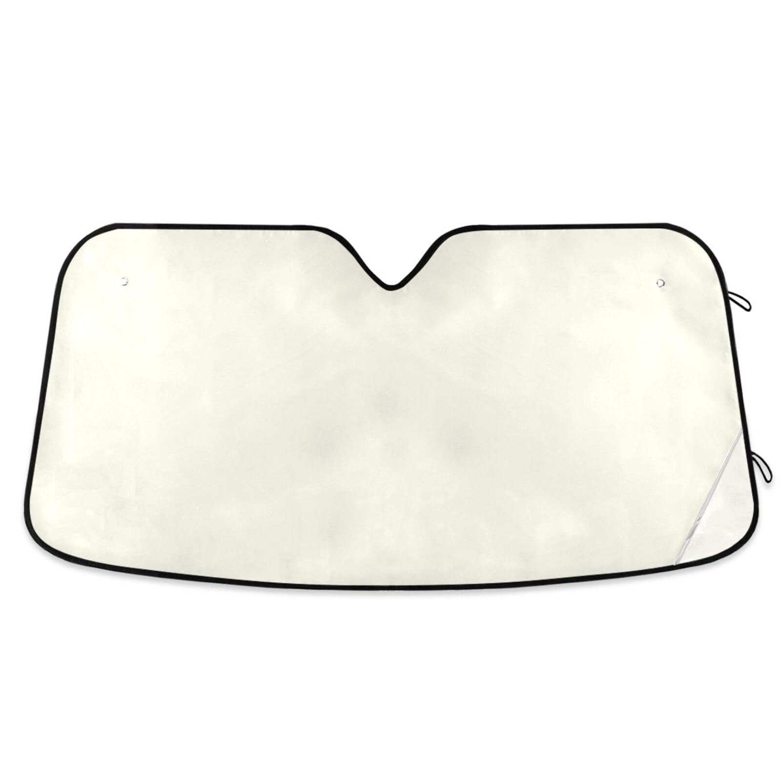 Windschutzscheiben-Sonnenschutz, Elfenbein, faltbarer Auto-Windschutzscheibenschutz vor Hitze, Frontscheibenabdeckung – 144 x 80 cm Windschutzscheiben-Sonnenschutz, Elfenbein, faltbarer Auto-Windschutzscheibenschutz vor Hitze, Frontscheibenabdeckung – 144 x 80 cm von RPLIFE