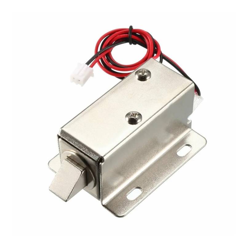 1 Pc Electromagnetic Bolt Lock Electronic Latch Lock Catch Door 12V Electro-Magnet Door Lock Access Control Electronic Lock Motor Starters von RPOVAXVK