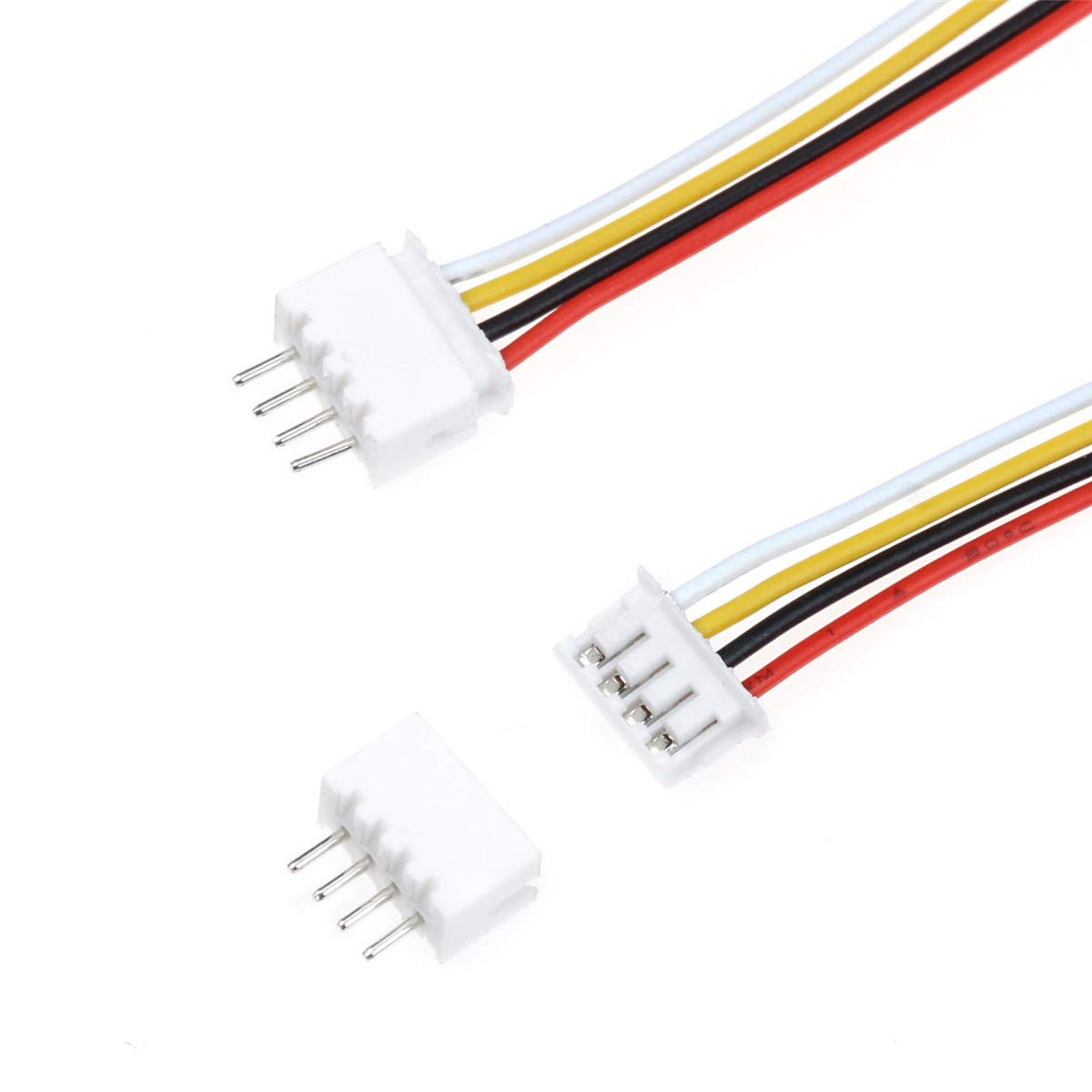 10 Sets 150mm Wire Cable Connector DIY SH1.0 JST 4 Pin Electronic Line Single Terminal 28AWG Pin Connectors 10 Sets 150mm Wire Cable Connector DIY SH1.0 JST 4 Pin Electronic Line Single Terminal 28AWG Pin Connectors von RPOVAXVK