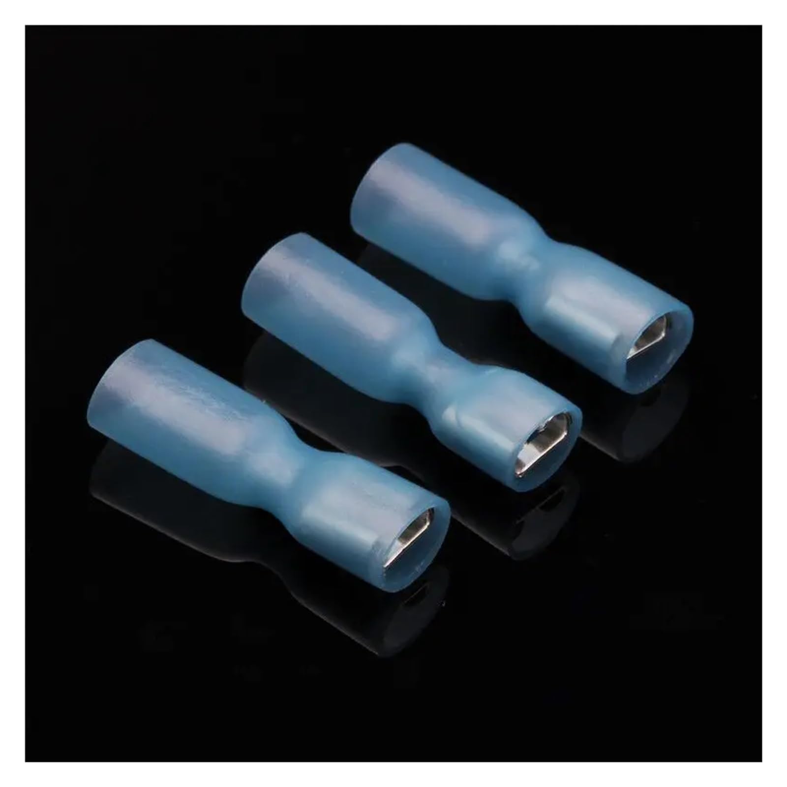 10Pcs/Set Blue Female Heat Shrink Terminals Set Electrical Wire Cable Insulated Spade Crimp Connectors Kit 16-14 AWG 10Pcs/Set Blue Female Heat Shrink Terminals Set Electrical Wire Cable Insulated Spade Crimp Connectors Kit 16-14 AWG von RPOVAXVK