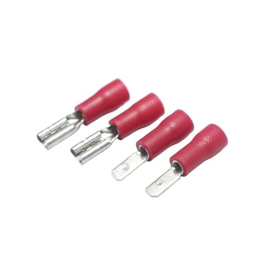 10pairs 2.8mm Spade Crimp Terminal Male Female Pre Insulated Electrical Connectors for 22AWG - 16AWG Wire /0.5-1.5mm2 Cable von RPOVAXVK