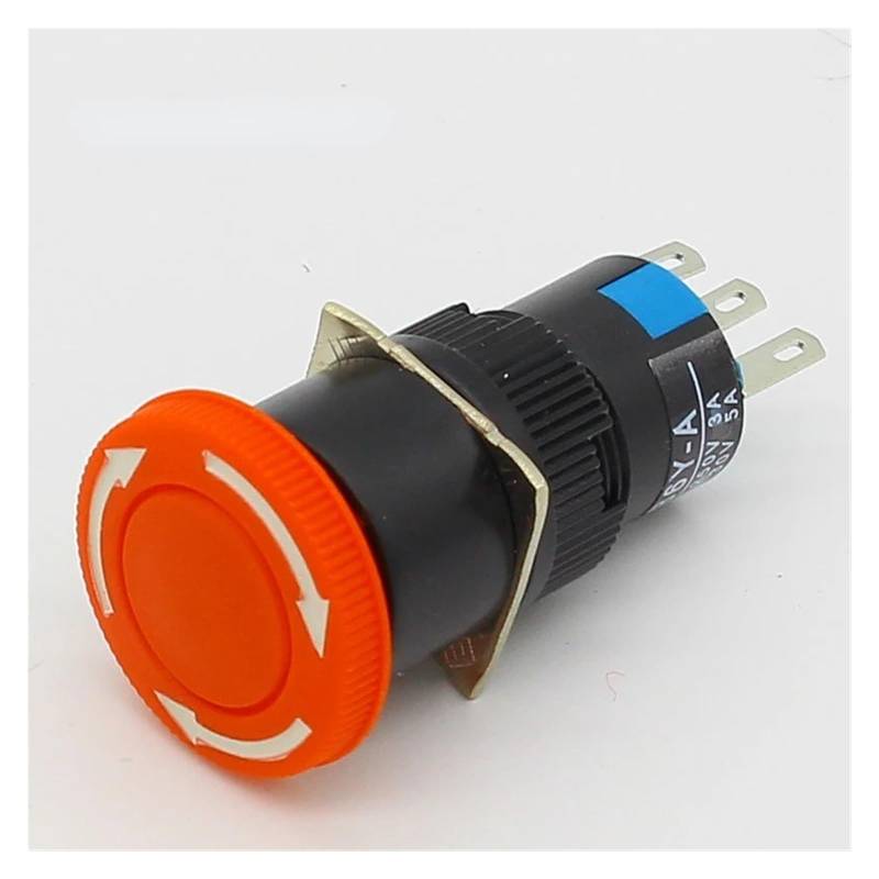 16mm emergency stop e-stop switch 3 pins NO+NC von RPOVAXVK