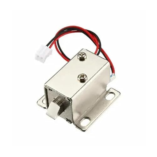 1pc DC 12V 0.42A 6mm Electromagnetic Solenoid Lock Assembly for Electirc Lock Motor Starters von RPOVAXVK