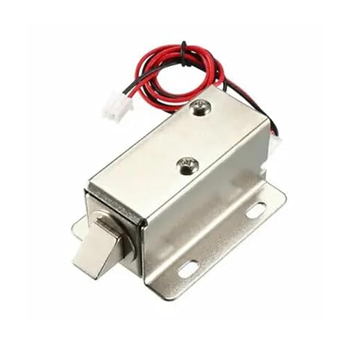 1pc DC 12V 0.6A 11.4mm Electromagnetic Solenoid Lock Assembly for Electirc Door Lock Motor Starters von RPOVAXVK