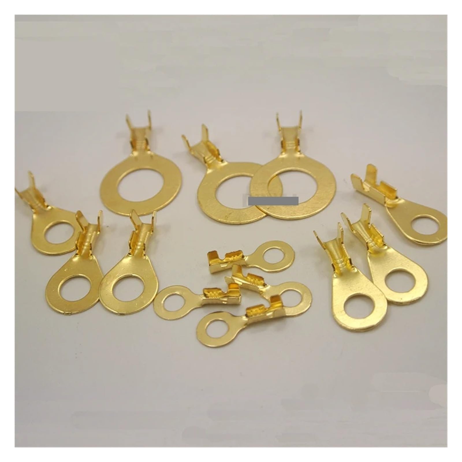 2000pcs DJ431 DJ431-5B 5.2mm Dia M5 Copper Circular Splice Terminal Wire Naked Connector For 0.75-1.5mm2 Wire von RPOVAXVK