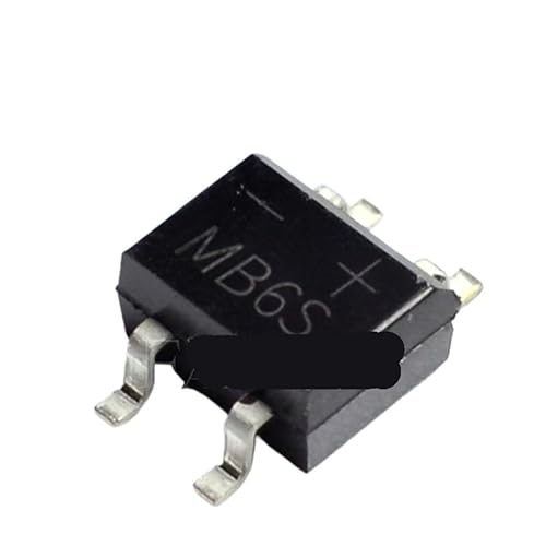 20PCS MB6S SMD 0.5A 600V Single Phases Diode Rectifier Bridge SOP-4 von RPOVAXVK