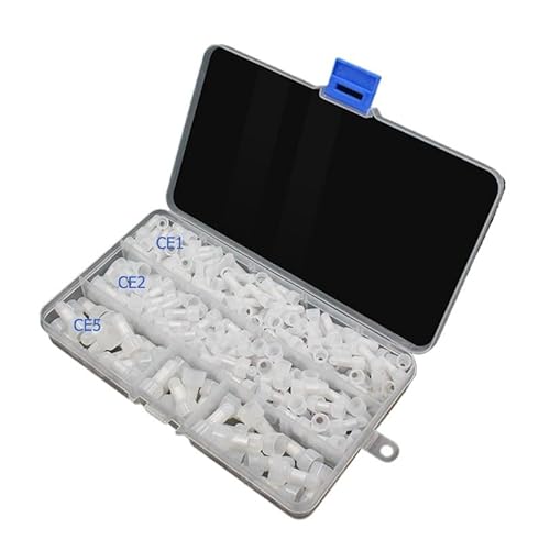 230PCS/Set CE1 CE2 CE5 Closed End Crimp Caps Electrical Wire Cable Terminals Connectors Kit AWG 12-10 16-14 22-16 von RPOVAXVK