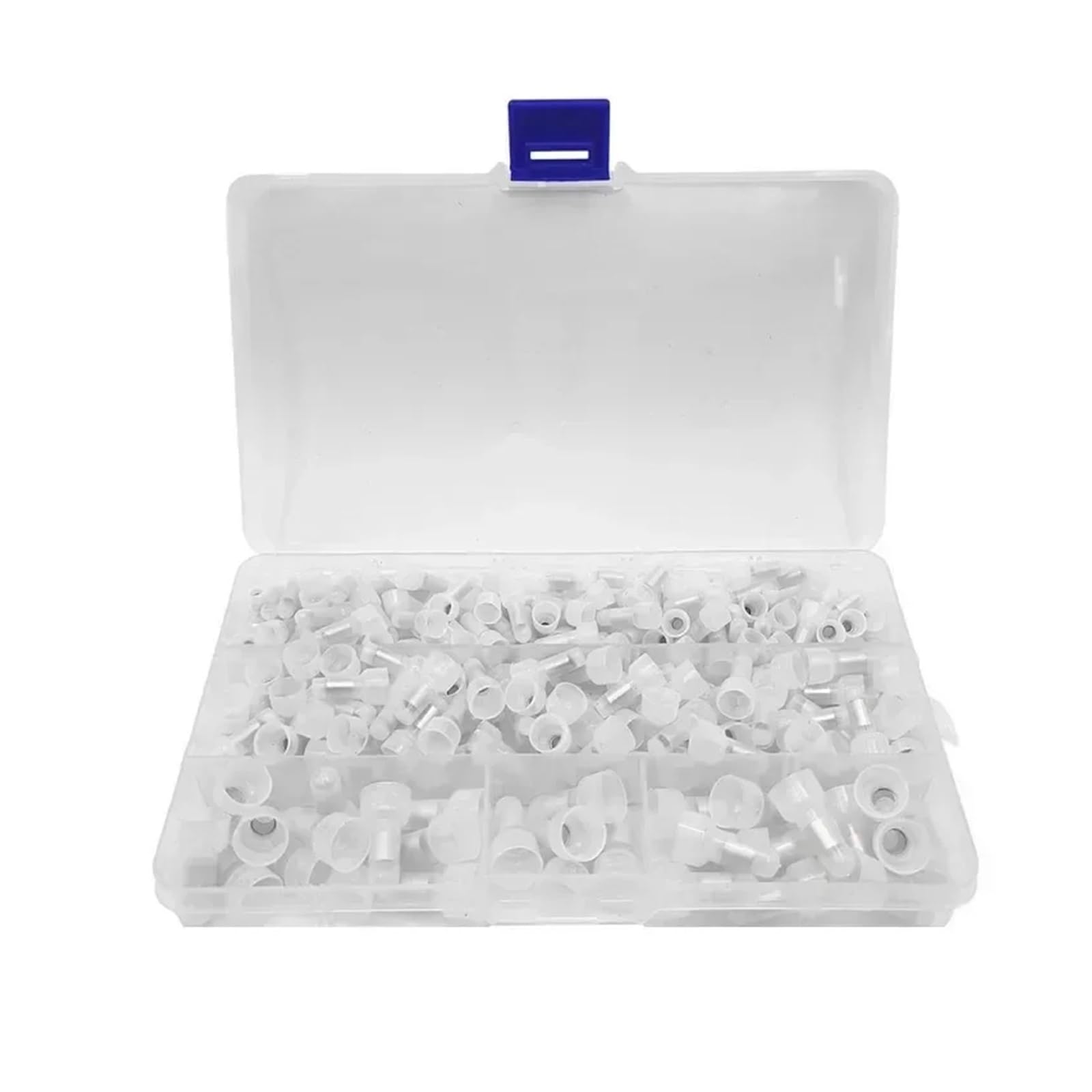 250PCS Closed End Crimp Connectors 22/16/12 AWG Insulated Closed End Wire Crimp Cap Terminal Connectors CE1 CE2 CE5 Kits von RPOVAXVK